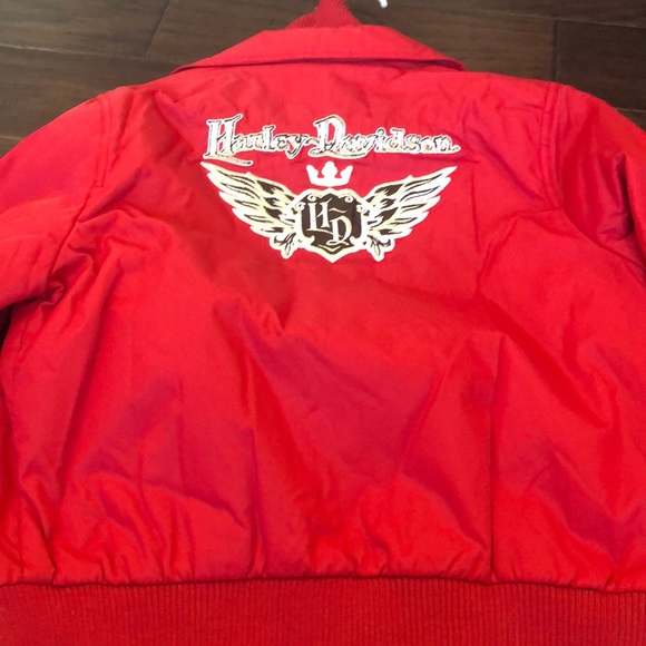 red Harley Davidson jacket - Picture 6 of 6